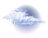 Overcast,
Light Showers