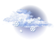 Overcast,
Snow